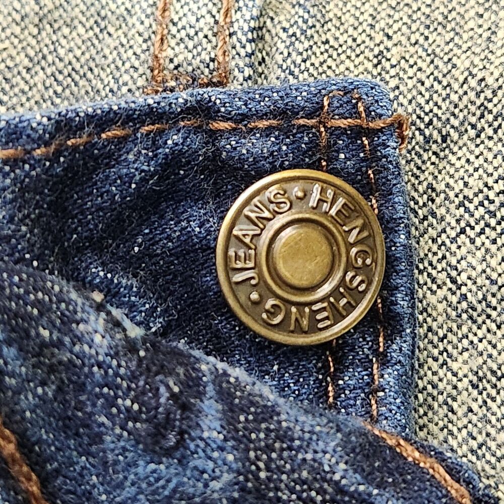 Levi's 569 Jeans Men's 38x32 Blue Dark Wash Denim Loose Straight - Picture 8 of 8